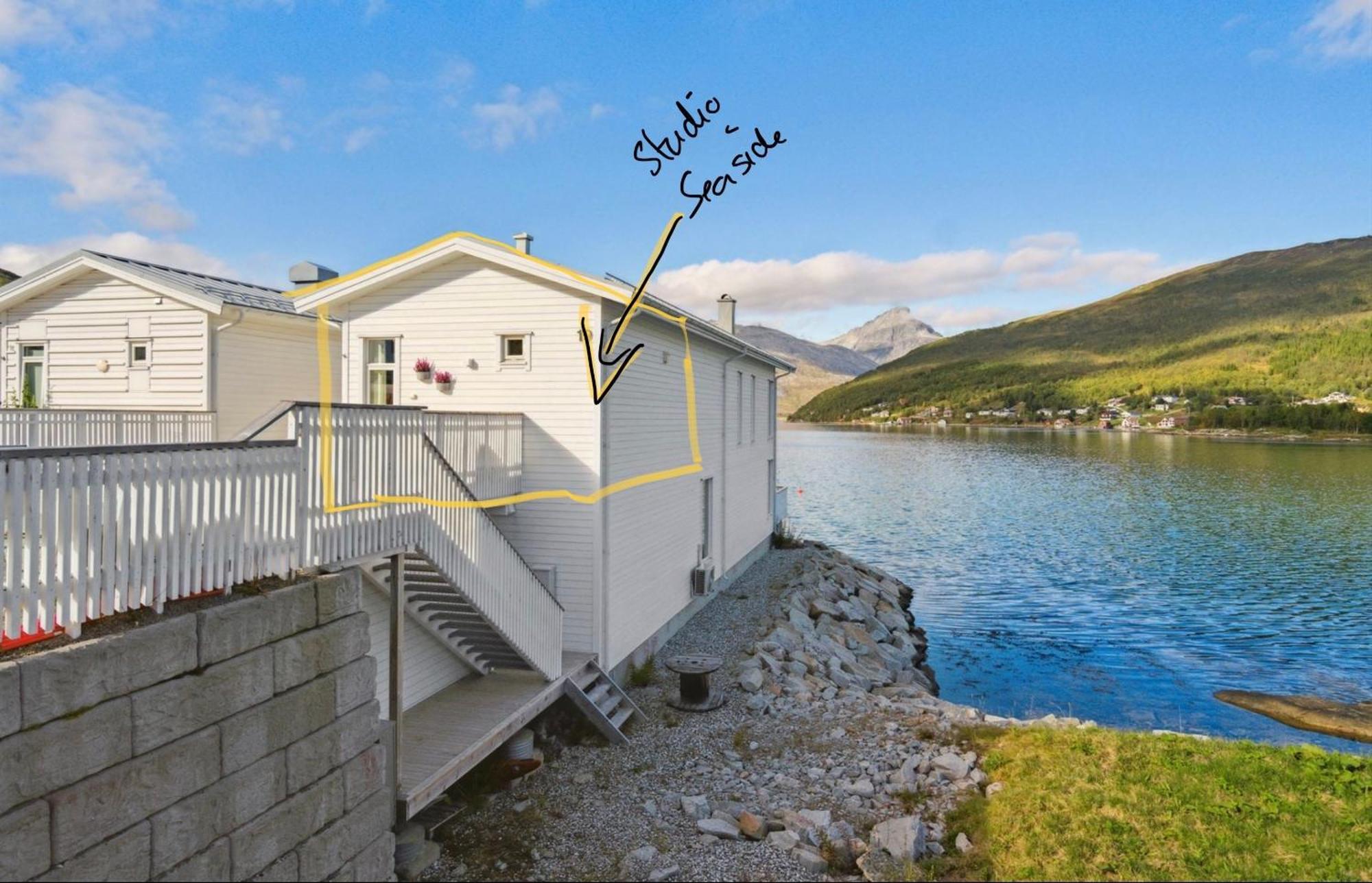 Studio Seaside Tromso Ngoại thất bức ảnh